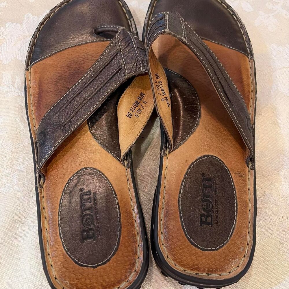 Born Men's Brown Sandals